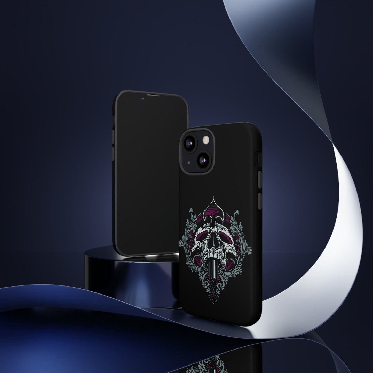 Apple Iphone Spade Skull Cover Phone Case JLR Design