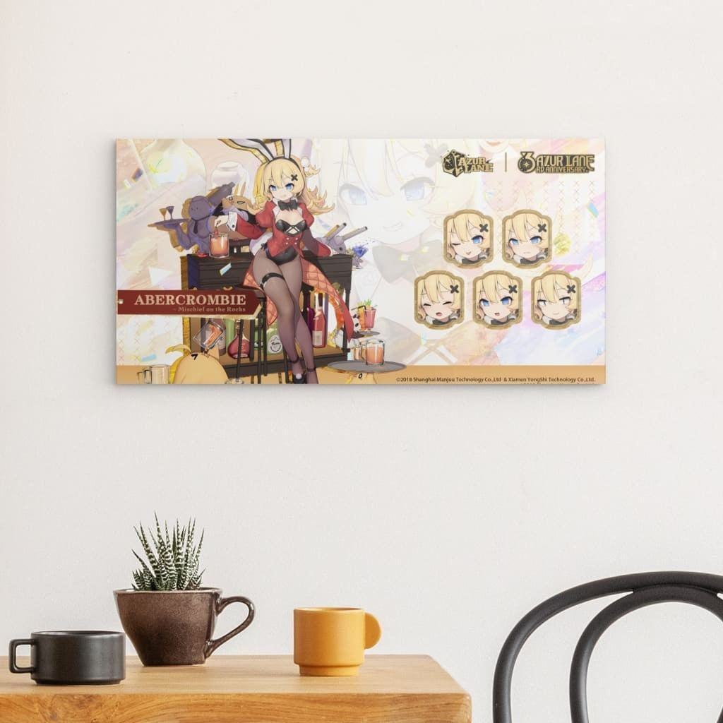 Azur Lane Poster - 3rd Anniversary Abercrombie Poster JLR Design