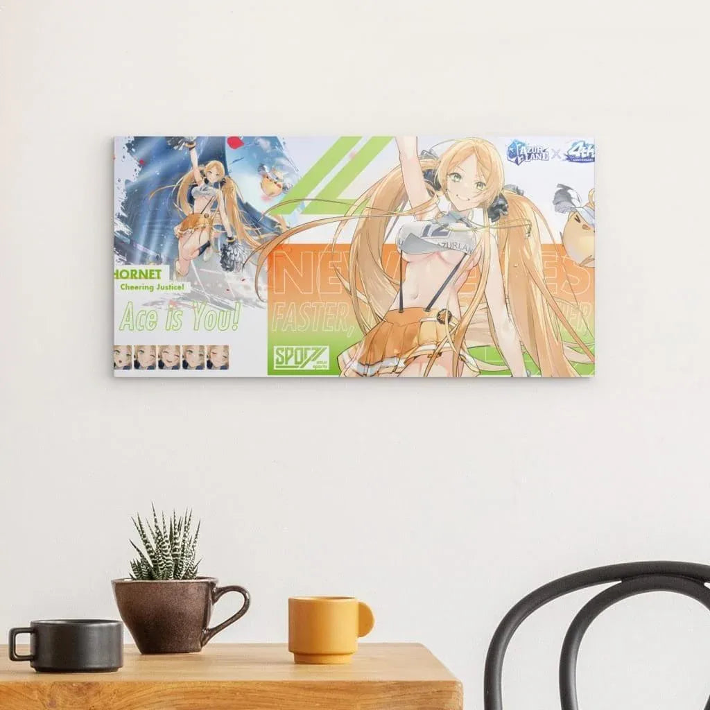 azur-lane-poster-4th-anniversary-hornet-poster-jlr-design-56934 - JLR Design