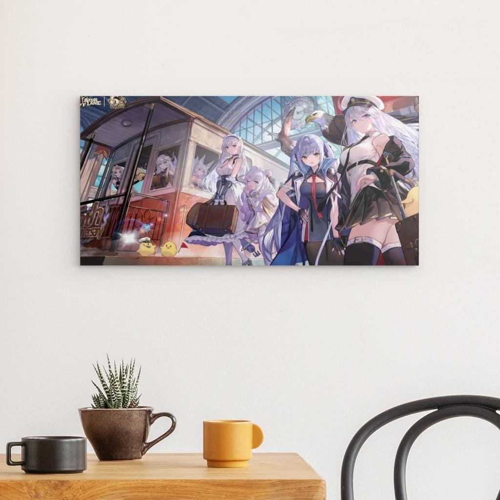 Azur Lane Poster - 6th Anniversary Metal Print JLR Design