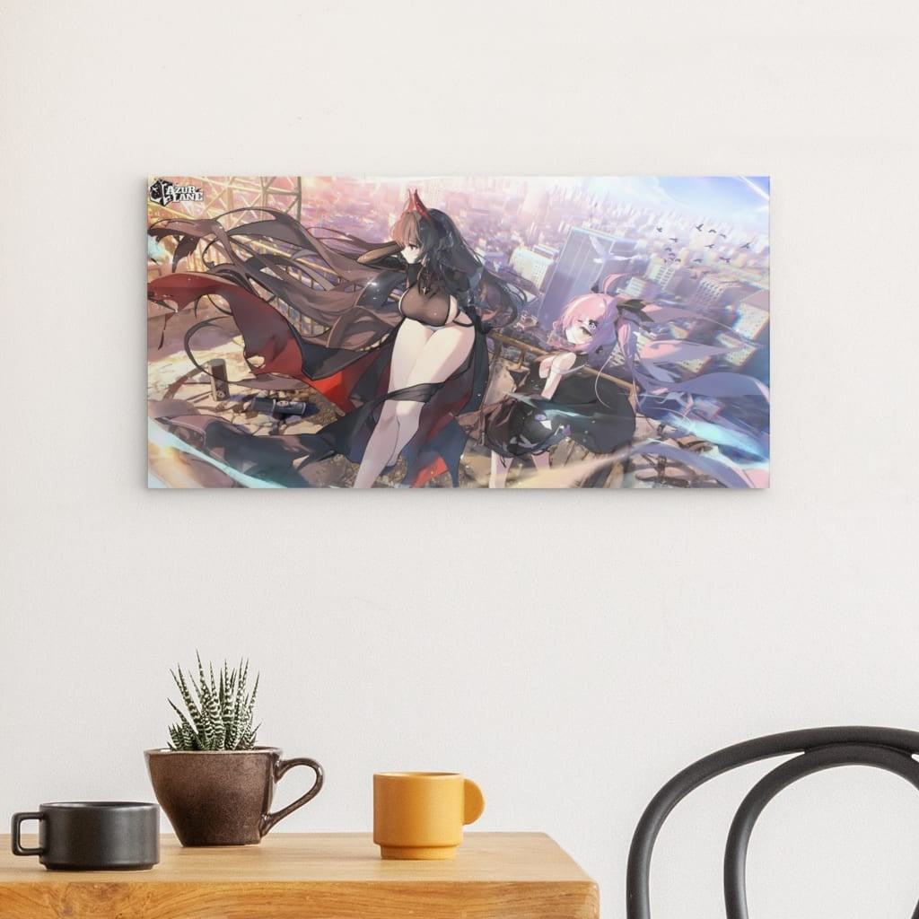 Azur Lane Poster - Alvitr and Company Metal Print JLR Design