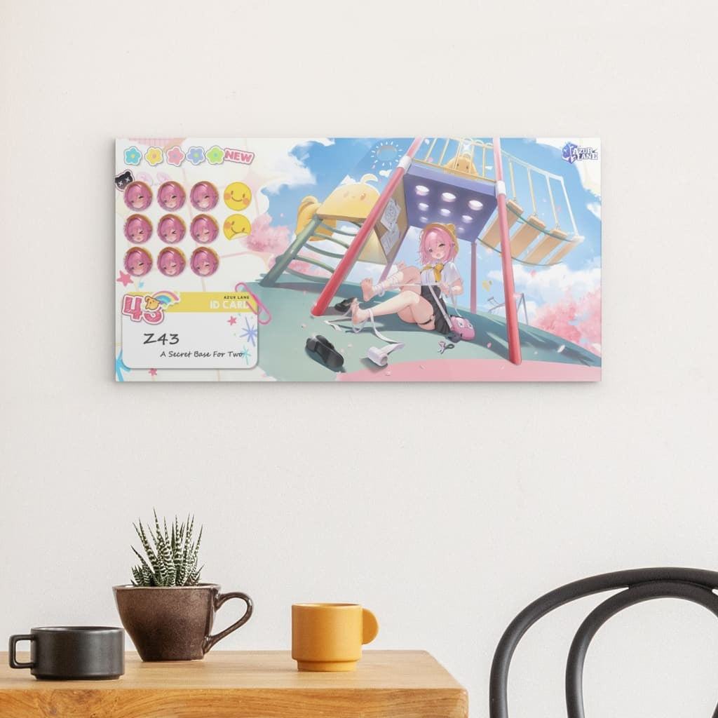 Azur Lane Poster - Base for Two - Z43 Metal Print JLR Design