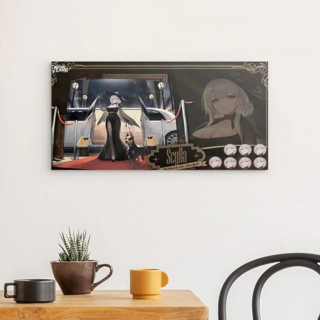 azur-lane-poster-bathed-in-the-limelight-scylla-metal-print-jlr-design-79520 - JLR Design
