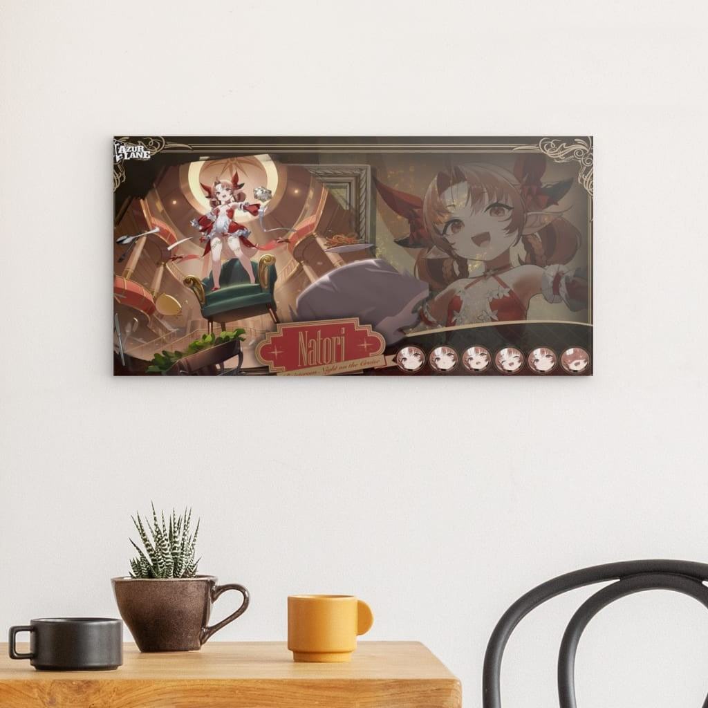 Azur Lane Poster - Boisterous Night on the Cruise Natori Metal Print JLR Design