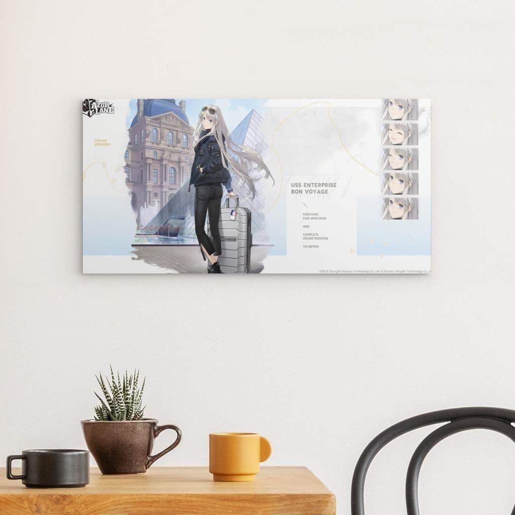 Azur Lane Poster - Bon Voyage Enterprise Poster JLR Design