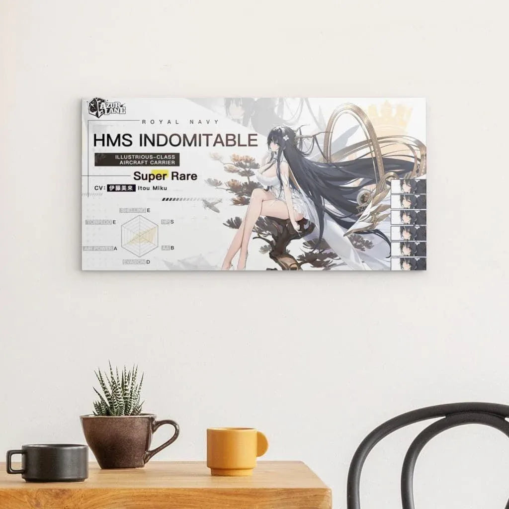 azur-lane-poster-charakter-hms-indomitable-poster-jlr-design-73699 - JLR Design