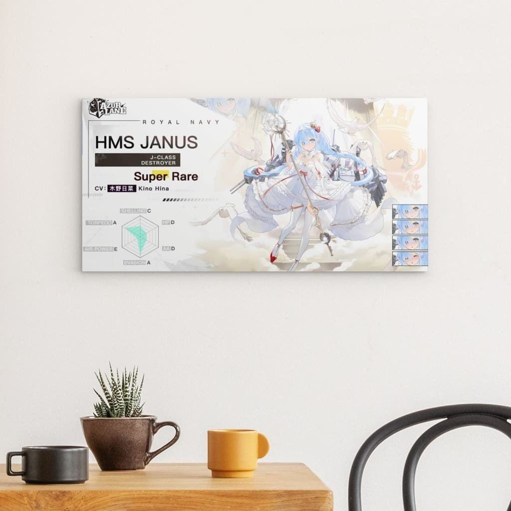 Azur Lane Poster - Charakter HMS Janus Poster JLR Design