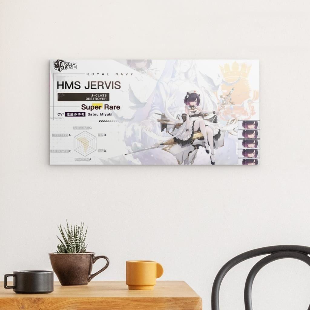 Azur Lane Poster - Charakter HMS Jervis Poster JLR Design