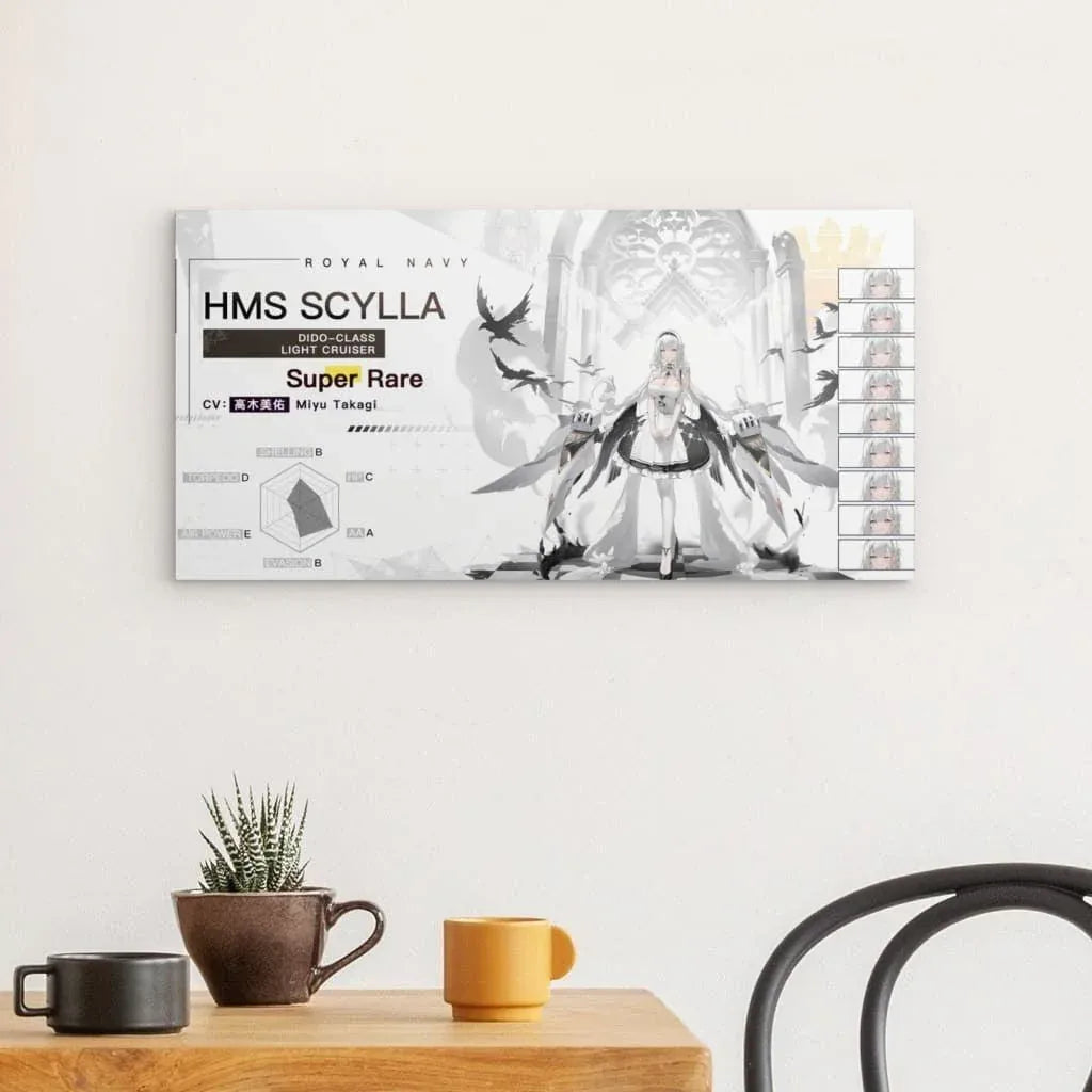 azur-lane-poster-charakter-hms-scylla-poster-jlr-design-59194 - JLR Design