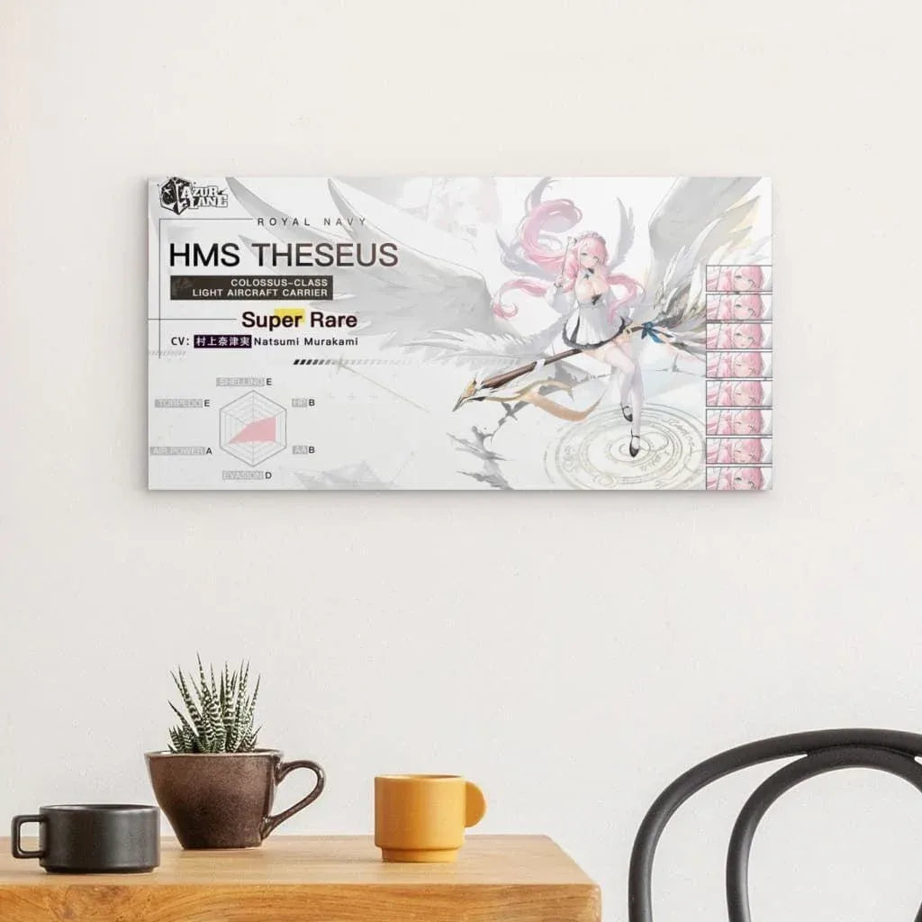 Azur Lane Poster - Charakter HMS Theseus Poster JLR Design