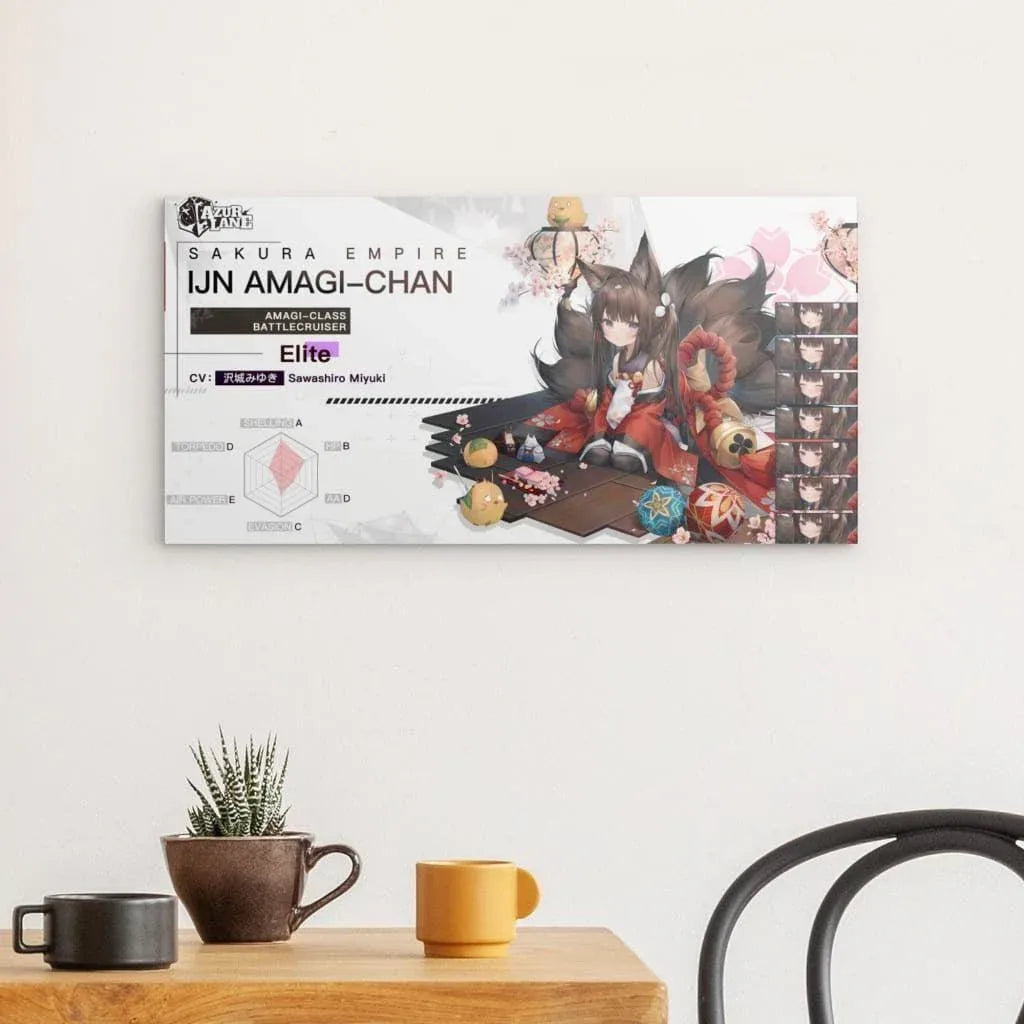 Azur Lane Poster - Charakter IJN Amagi-Chan Poster JLR Design