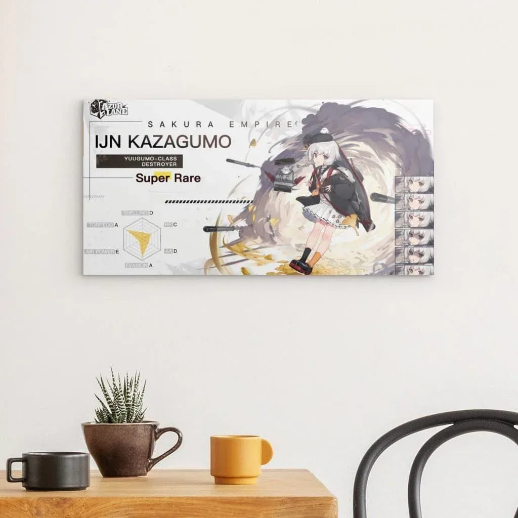 azur-lane-poster-charakter-ijn-kazagumo-poster-jlr-design-73962 - JLR Design