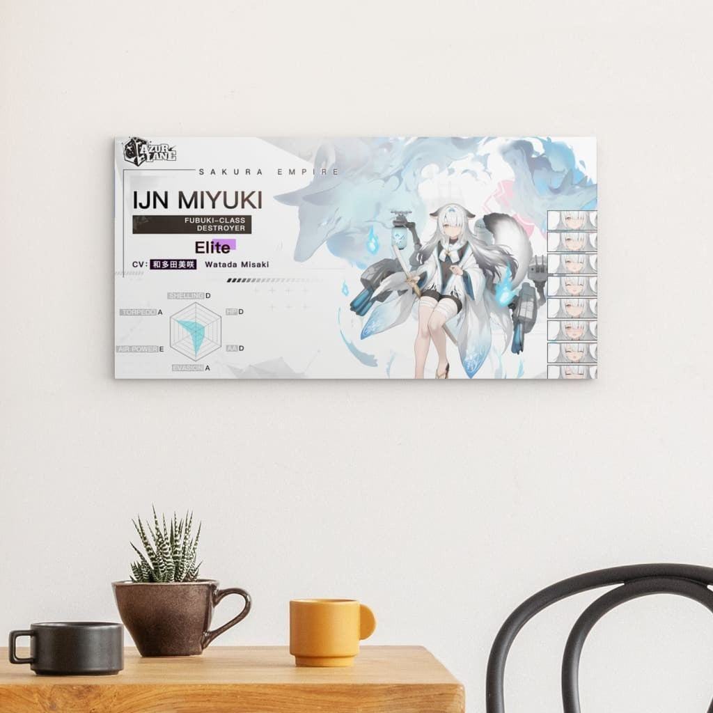 Azur Lane Poster - Charakter IJN Miyuki Poster JLR Design