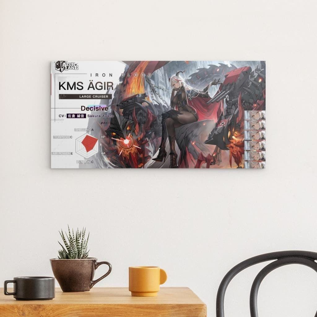 Azur Lane Poster - Charakter KMS Ägir Poster JLR Design