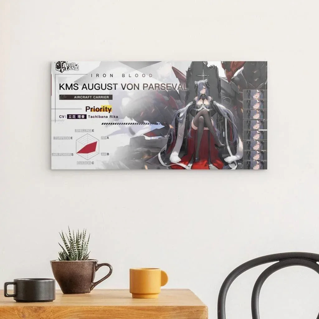 azur-lane-poster-charakter-kms-august-von-parseval-poster-jlr-design-55107 - JLR Design