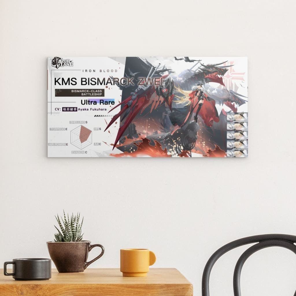 Azur Lane Poster - Charakter KMS Bismarck Zwei Poster JLR Design
