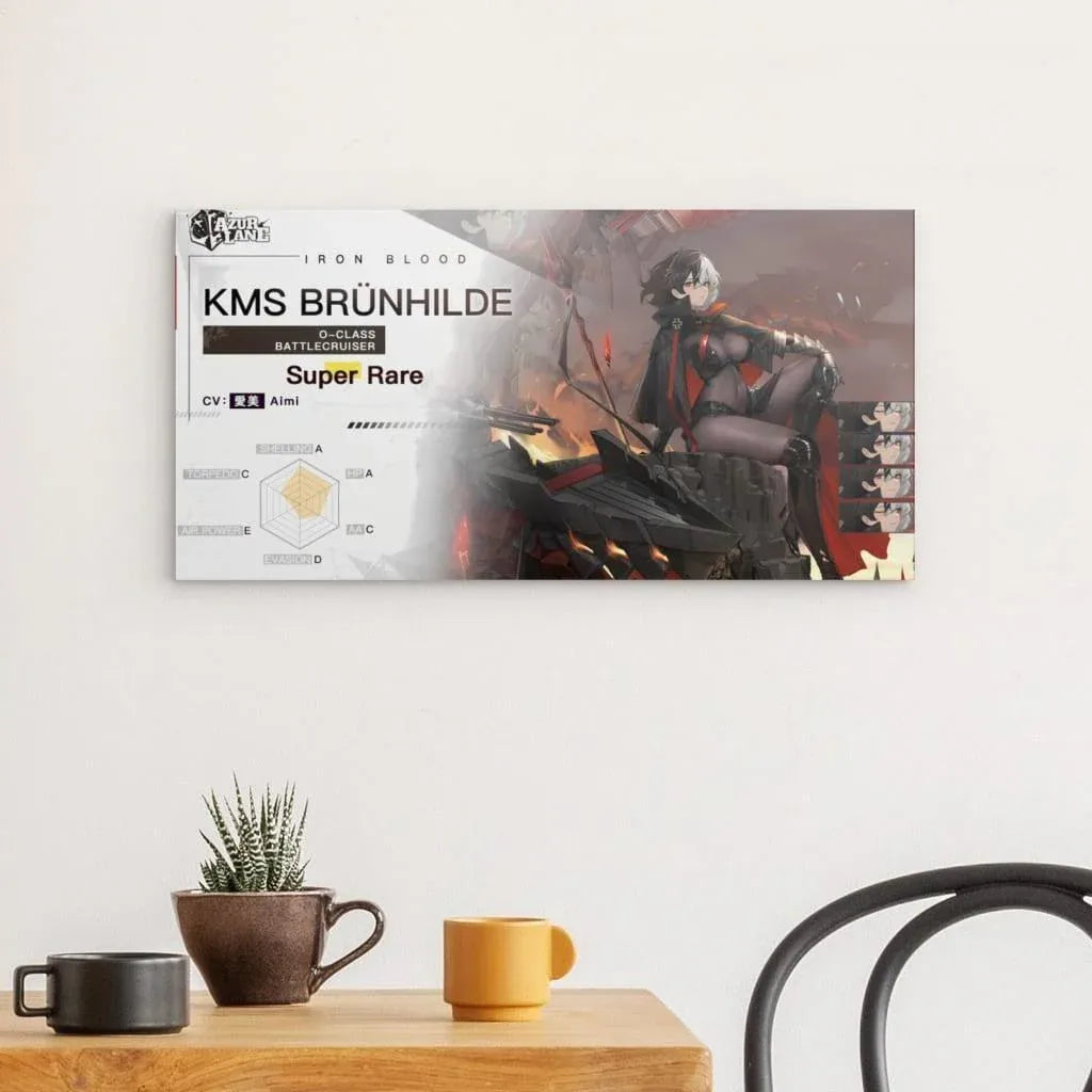 azur-lane-poster-charakter-kms-brunhilde-poster-jlr-design-81399 - JLR Design