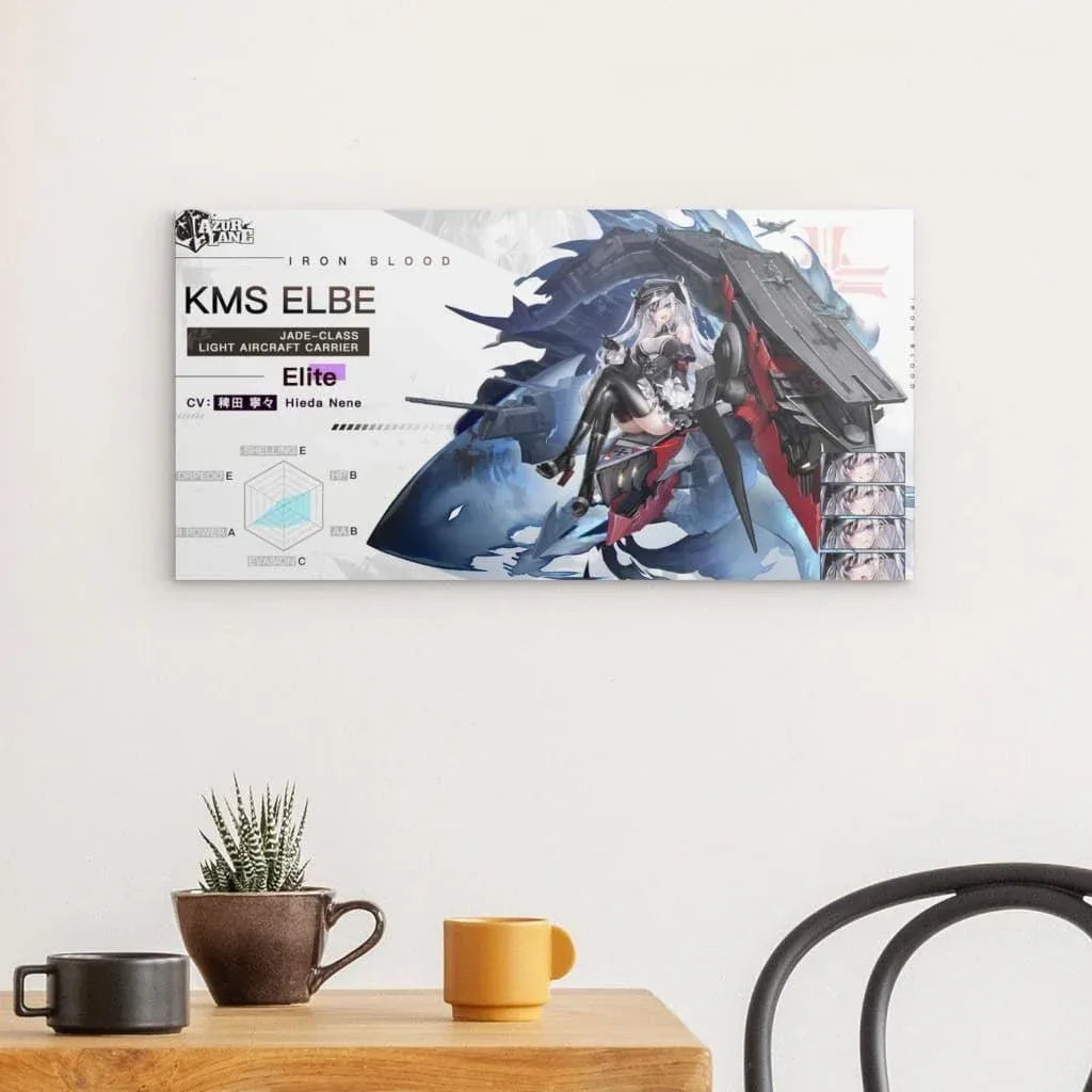 azur-lane-poster-charakter-kms-elbe-poster-jlr-design-67282 - JLR Design