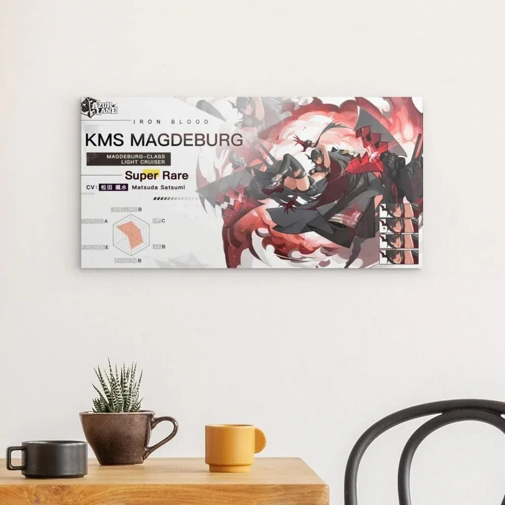 azur-lane-poster-charakter-kms-magdeburg-poster-jlr-design-29613 - JLR Design