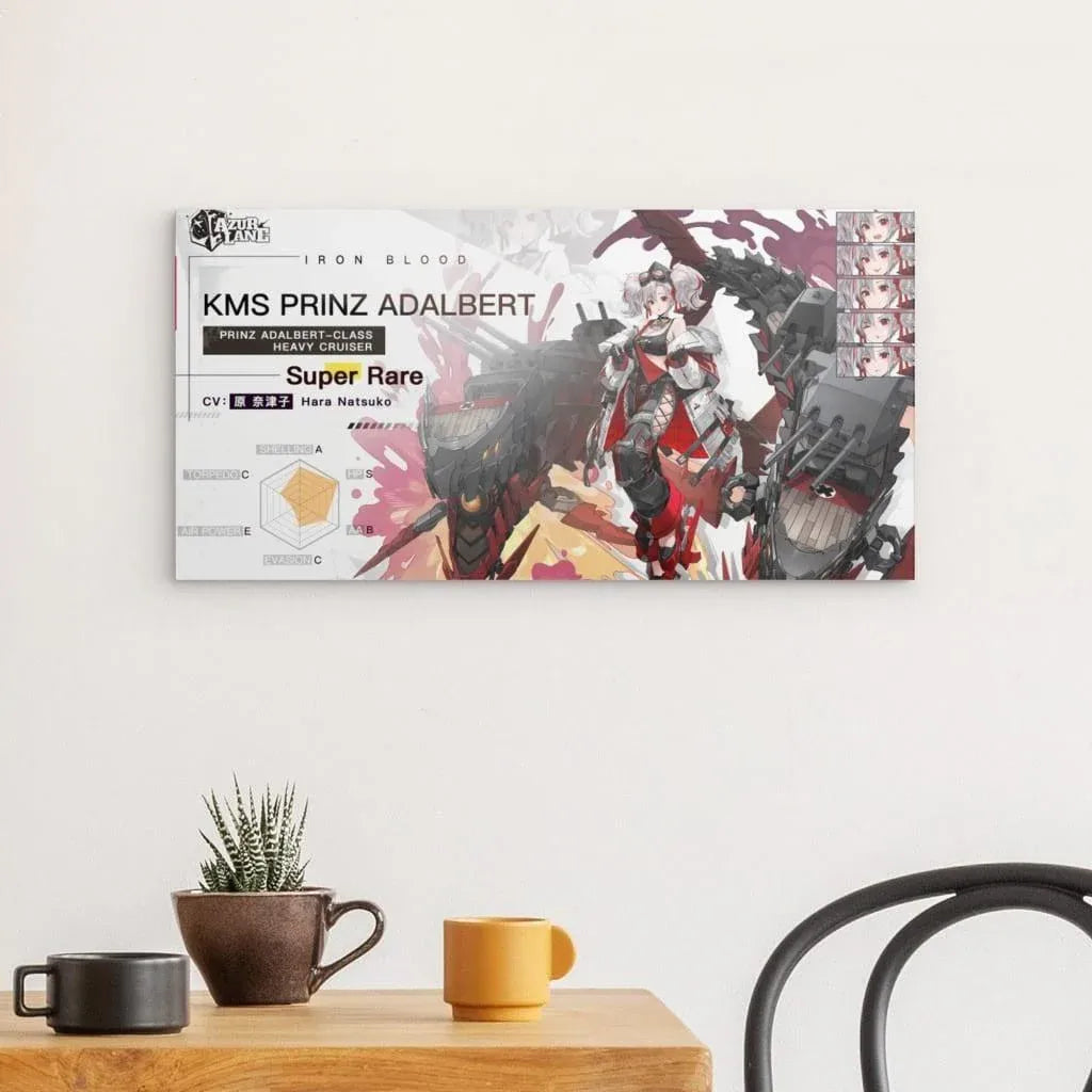 azur-lane-poster-charakter-kms-prinz-adalbert-poster-jlr-design-66338 - JLR Design