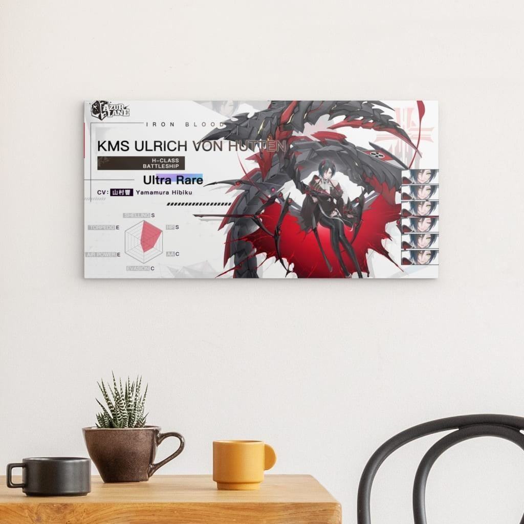 Azur Lane Poster - Charakter KMS Ulrich von Hutten Poster JLR Design