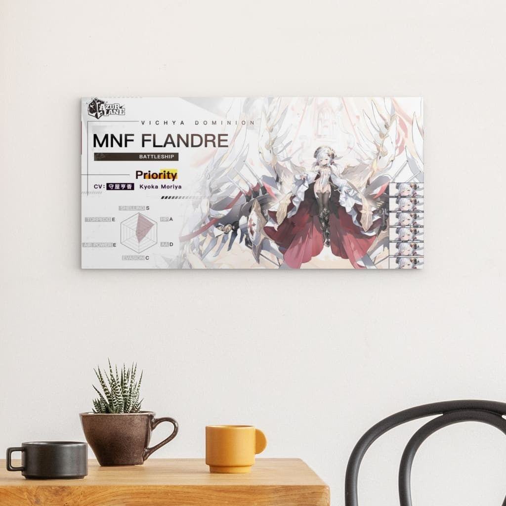 Azur Lane Poster - Charakter MNF Flandre Poster JLR Design