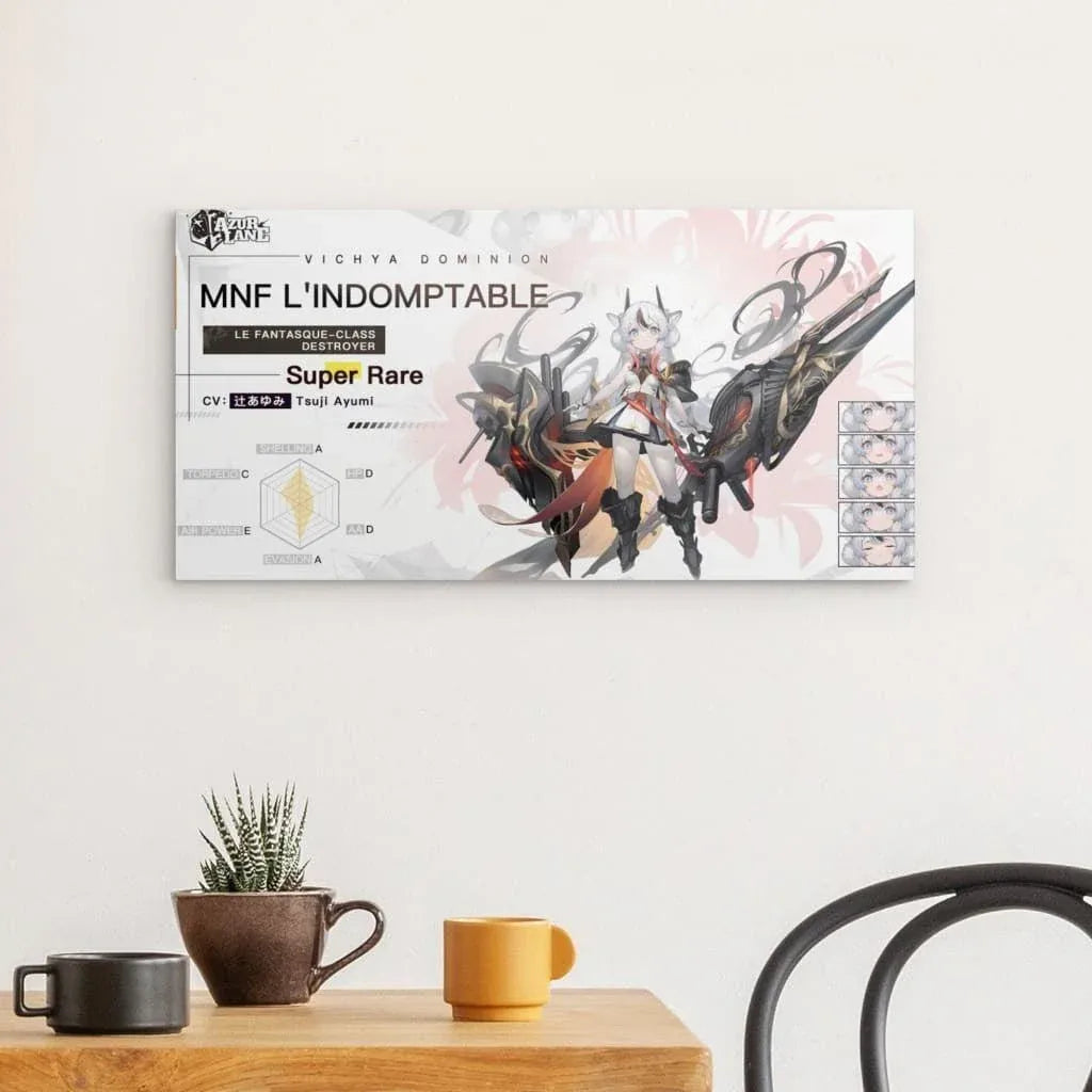 azur-lane-poster-charakter-mnf-l-indomtable-poster-jlr-design-12782 - JLR Design