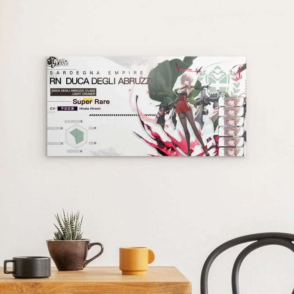 azur-lane-poster-charakter-rn-duca-degli-abruzzi-poster-jlr-design-57460 - JLR Design
