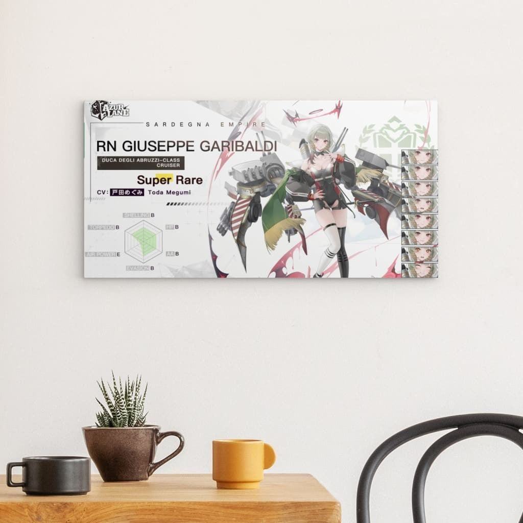 Azur Lane Poster - Charakter RN Giuseppe Garibaldi Poster JLR Design