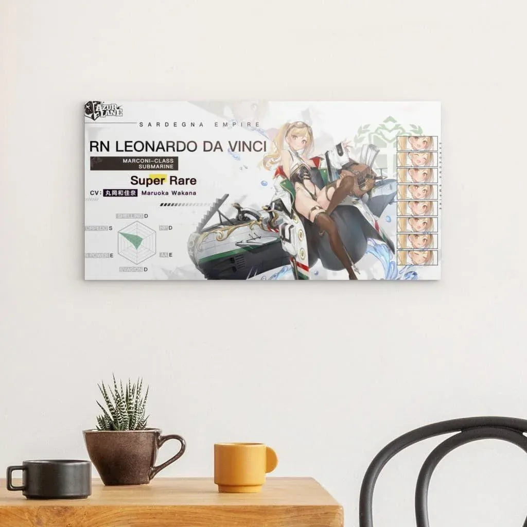 azur-lane-poster-charakter-rn-leonardo-da-vinci-poster-jlr-design-72534 - JLR Design