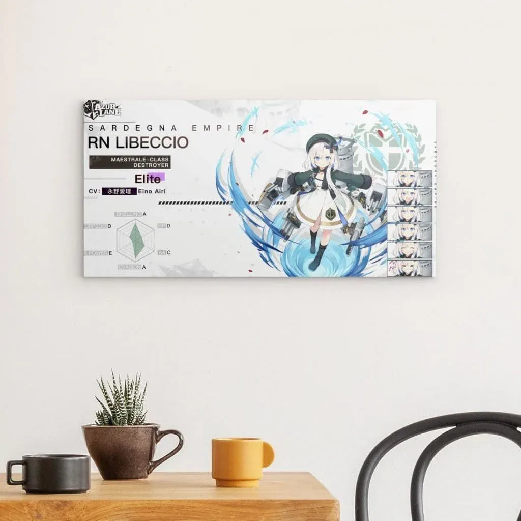 azur-lane-poster-charakter-rn-libeccio-poster-jlr-design-35557 - JLR Design