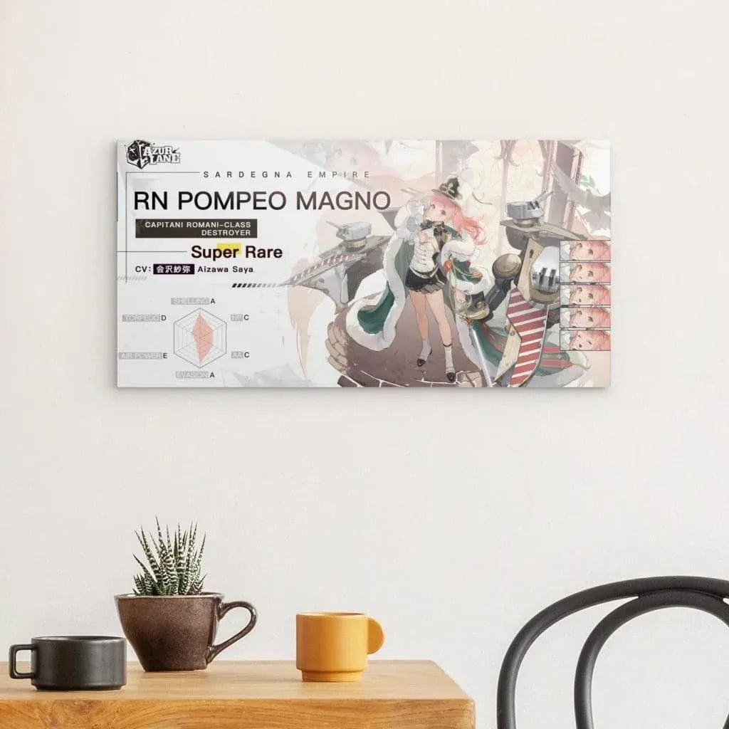 azur-lane-poster-charakter-rn-pompeo-magno-poster-jlr-design-33825 - JLR Design