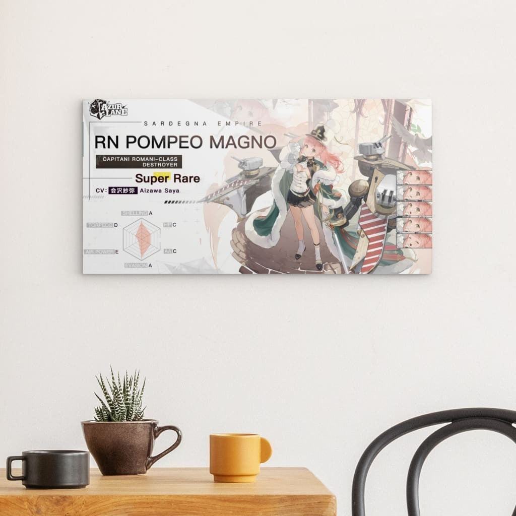 Azur Lane Poster - Charakter RN Pompeo Magno Poster JLR Design