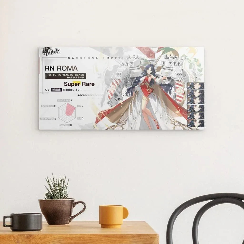 azur-lane-poster-charakter-rn-roma-poster-jlr-design-48507 - JLR Design