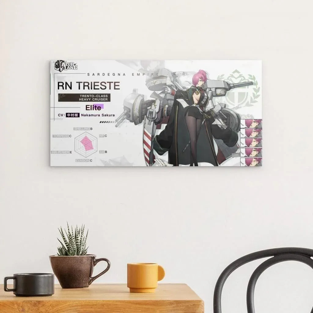 azur-lane-poster-charakter-rn-trieste-poster-jlr-design-43527 - JLR Design