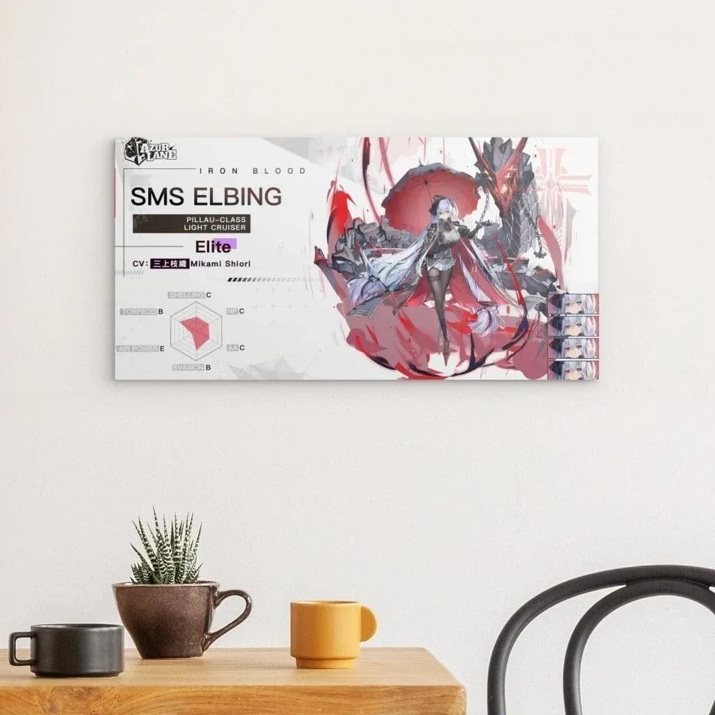 azur-lane-poster-charakter-sms-elbing-poster-jlr-design-93264 - JLR Design