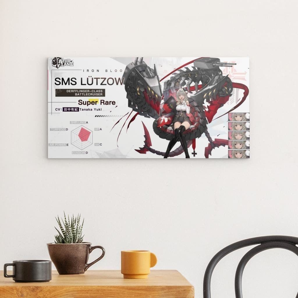 Azur Lane Poster - Charakter SMS Lützow Poster JLR Design