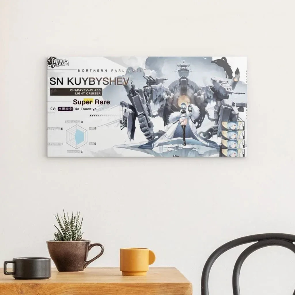 azur-lane-poster-charakter-sn-kuybyshev-poster-jlr-design-72233 - JLR Design