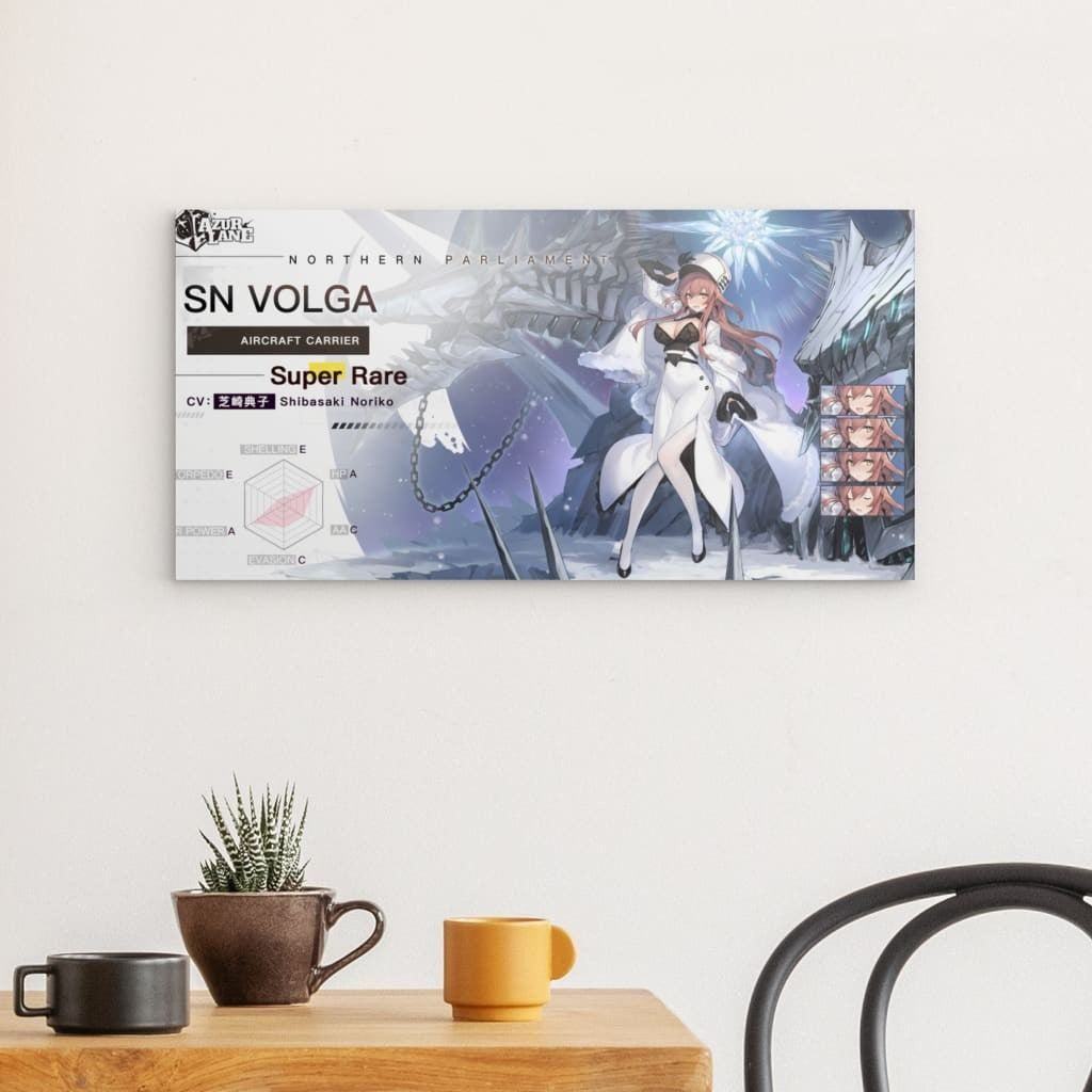 Azur Lane Poster - Charakter SN Volga Poster JLR Design