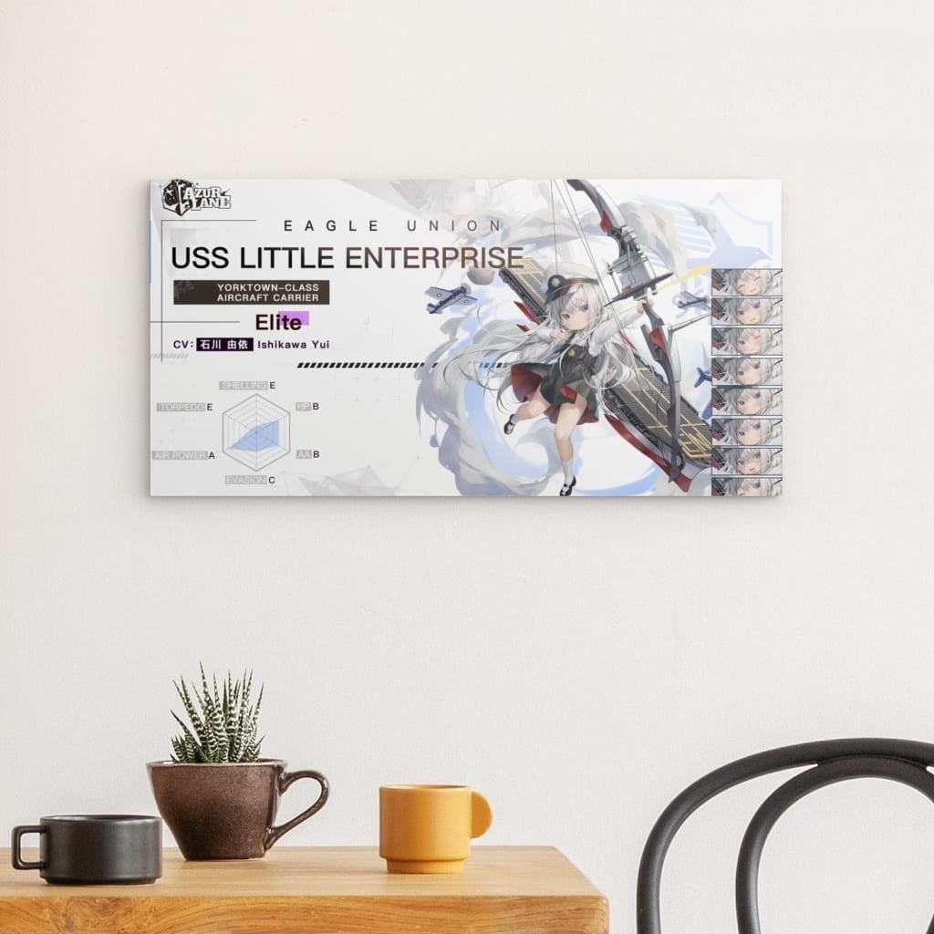 Azur Lane Poster - Charakter USS Little Enterprise Poster JLR Design