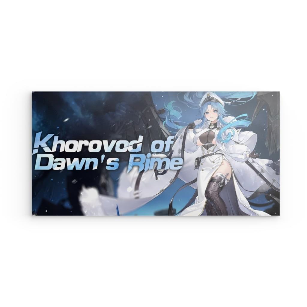 Azur Lane Poster - Dawn's Rime Khorovod Metal Print JLR Design
