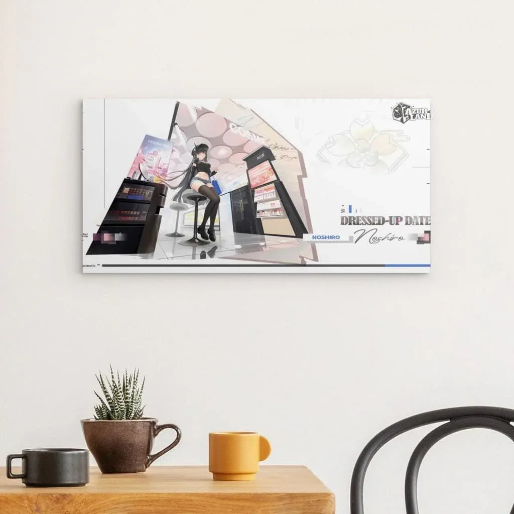 azur-lane-poster-dressed-up-date-noshiro-metal-print-jlr-design-35010 - JLR Design