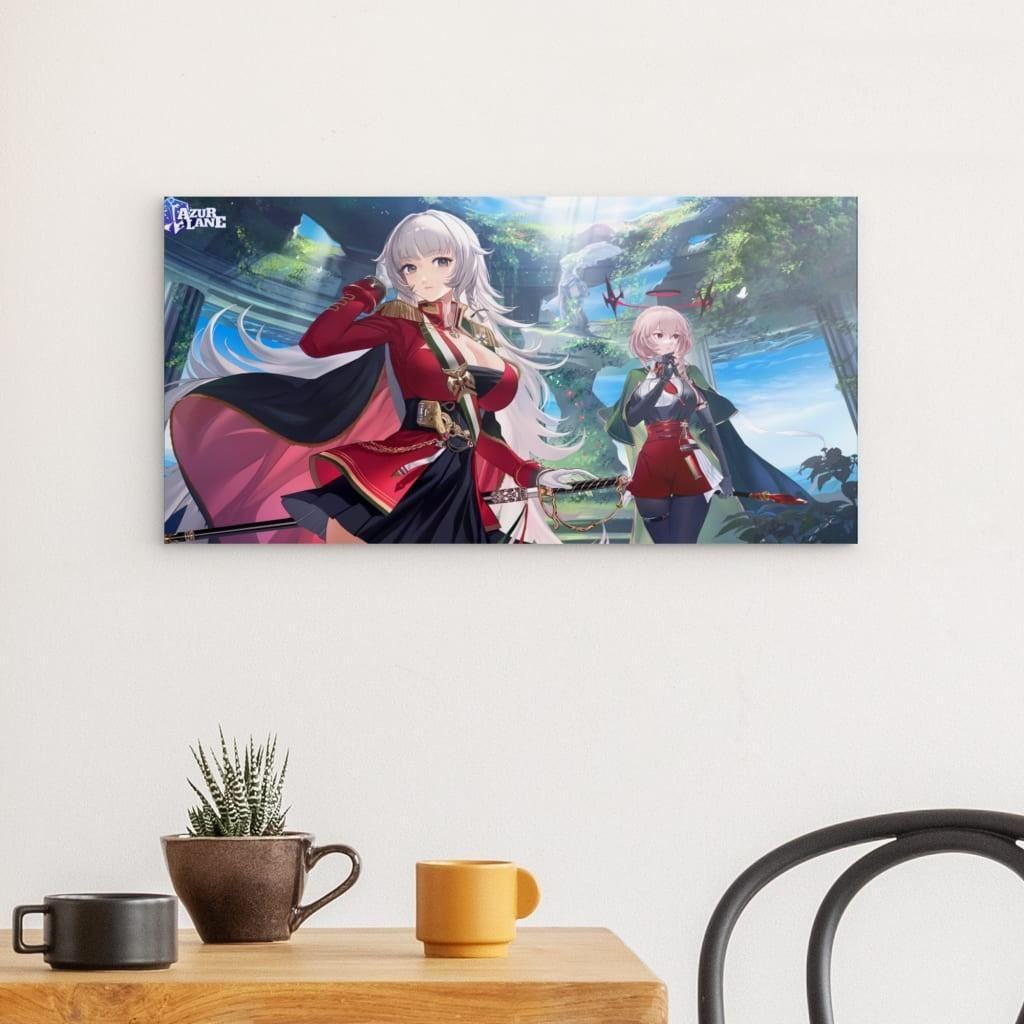 Azur Lane Poster - Duca Degli und Abruzzi Poster JLR Design