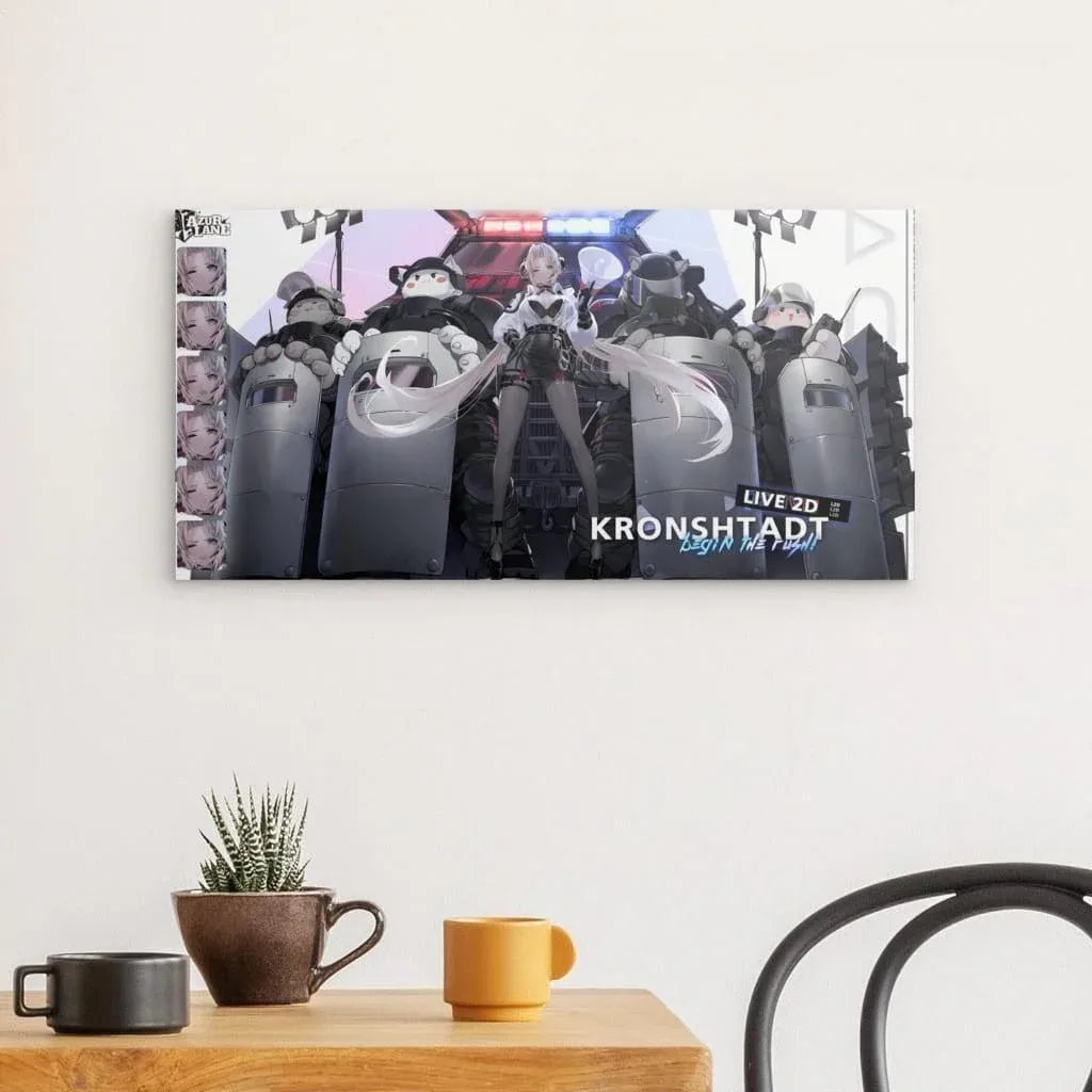 Azur Lane Poster - Event Agent Kronshtadt Poster JLR Design