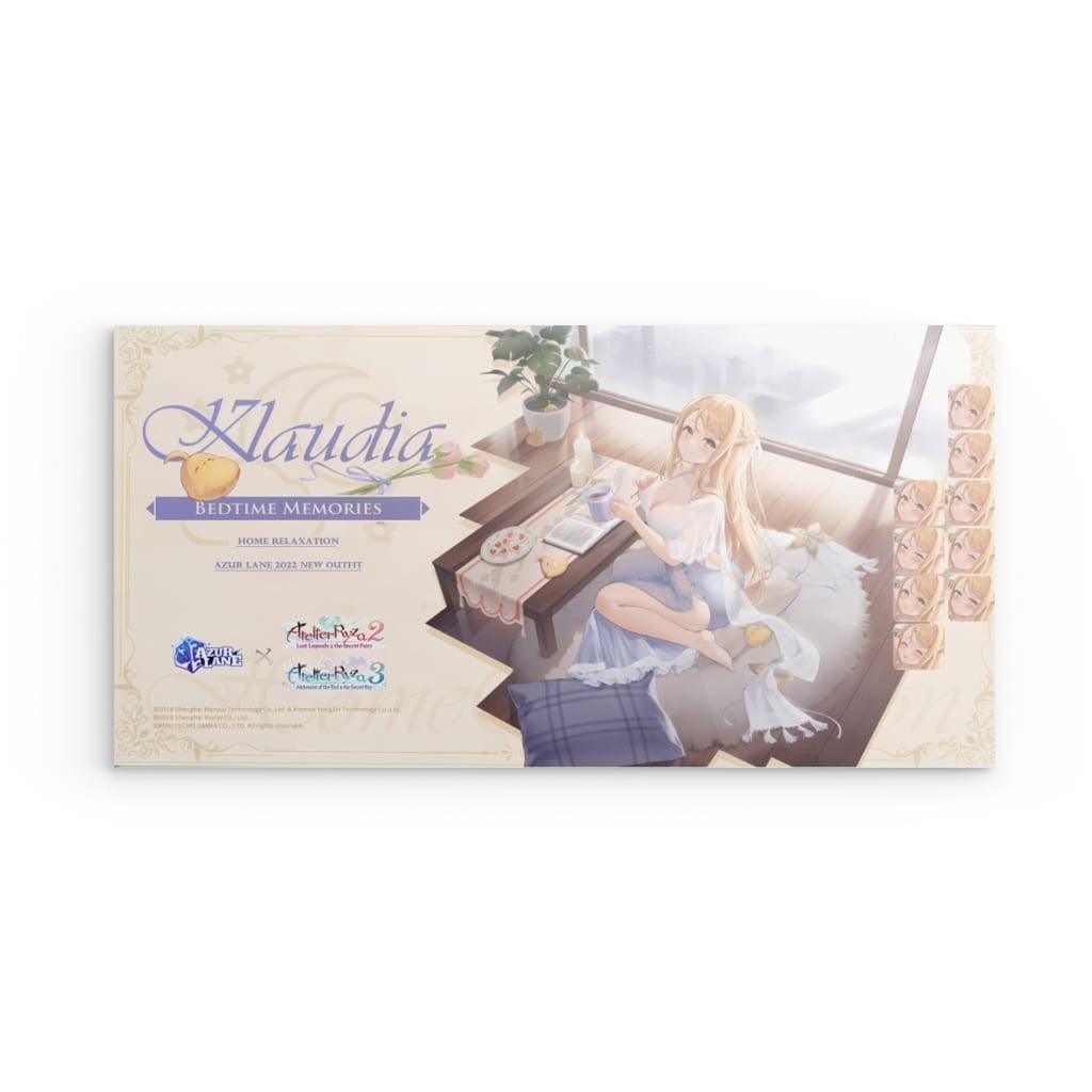 Azur Lane Poster - Event Atelier Ryza Klaudia Bedtime Poster JLR Design