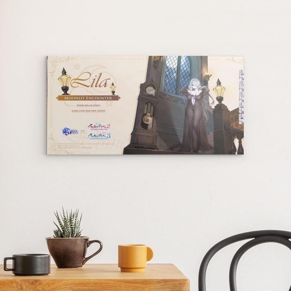 Azur Lane Poster - Event Atelier Ryza Lila Moonlight Poster JLR Design