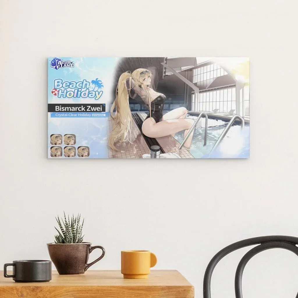 azur-lane-poster-event-beach-holiday-bismarck-zwei-poster-jlr-design-54358 - JLR Design