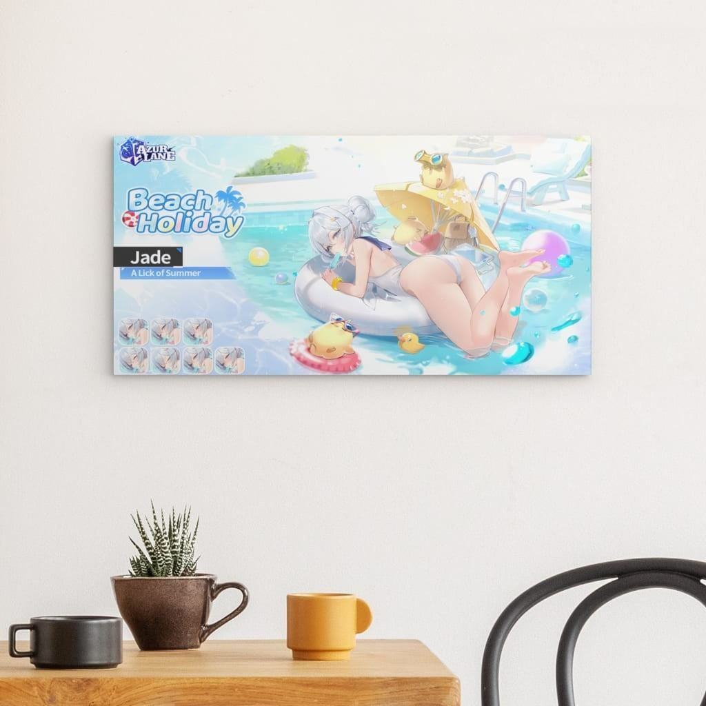 Azur Lane Poster - Event Beach Holiday Jade Poster JLR Design