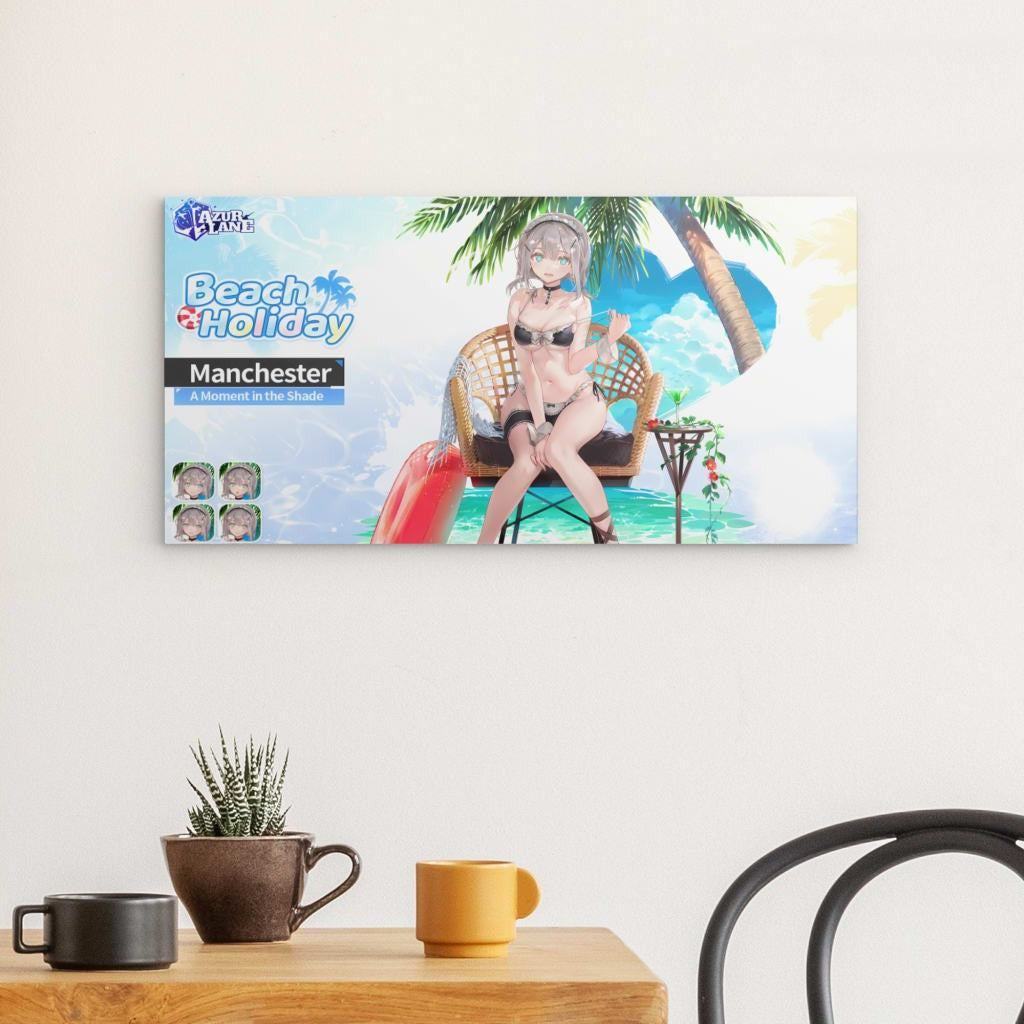 Azur Lane Poster - Event Beach Holiday Manchester Poster JLR Design