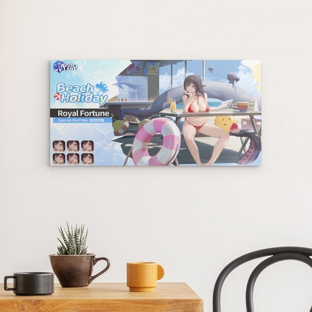 Azur Lane Poster - Event Beach Holiday Royal Fortune Poster JLR Design